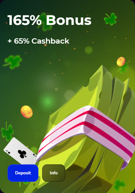Winport 165% Bonus + Cashback