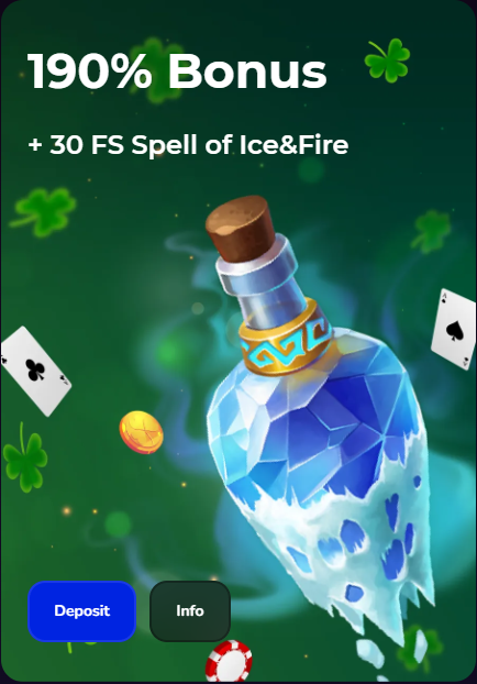 Winport 190% Bonus + 30FS Spell of Ice & Fire